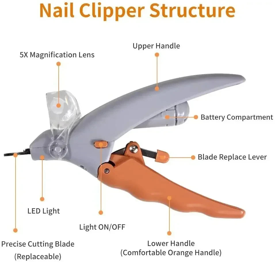 PBP NAIL TRIMMER WITH LIGHT